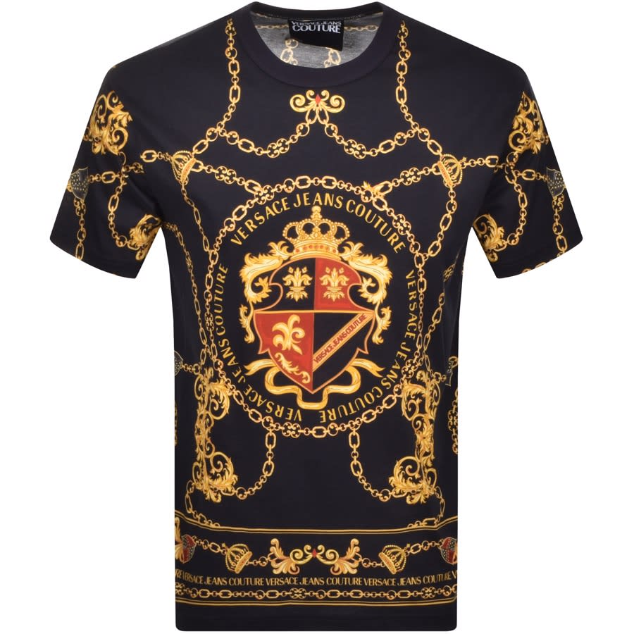 Alternative Image for ProductVersace Jeans Couture Logo T Shirt Black1